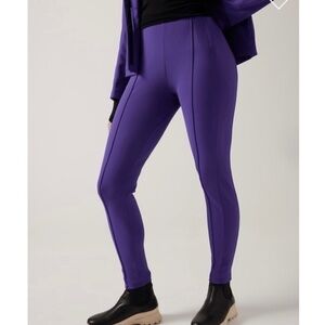Athleta Purple Glacier Snow Skinny Pant Water Resistant Snow Ski Pants Ski Wear